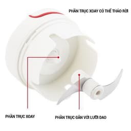 Máy xay tỏi ớt mini đa năng - Giải pháp hoàn hảo cho gian bếp bạn! 2