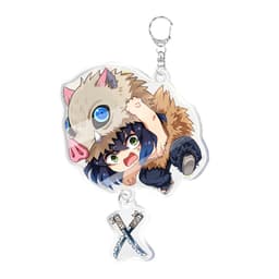 (Mua 1 tặng 1) Móc Khóa Trong Acrylic Nhân Vật Demon Slayer: Kimetsu No Yaiba Thanh Gươm Diệt Quỷ Anime Chibi 7