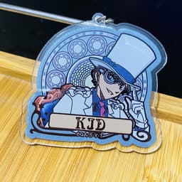 (mua 1 tặng 1) Móc khóa mica DETECTIVE CONAN Thám Tứ Lừng Danh ver TRÒN hình in 2 mặt 4
