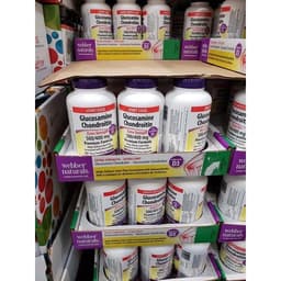 Viên uống hỗ trợ xương khớp Glucosamine Chondroitin + MSM Webber Naturals Canada 4