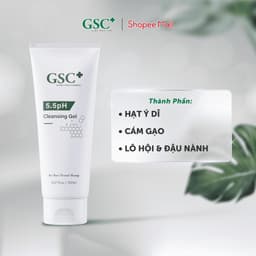 Sữa rửa mặt GSC 5.5PH Cleansing Gel làm sạch sâu, cân bằng da, giúp giảm mụn cho da dầu mụn 6