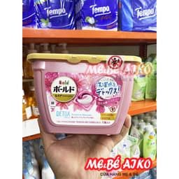 Túi/hộp 17 viên giặt xả Gel Ball 3D Nhật Bản mẫu mới 5