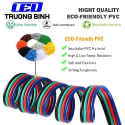 DÂY ĐIỆN 4 LÕI MẠ THIẾC SM4PIN DÀNH CHO LED RGB 7 MÀU VÀ LED FULL MÀU 4PIN 5