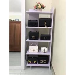 Kệ Sách 💗FREESHIP💗 Kệ Sách Gỗ 5 Tầng Lắp Ghép Nhiều Màu Sắc 2