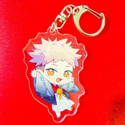 (Mua 1 tặng 1) Móc khóa JUJUTSU KAISEN CHÚ THUẬT HỒI CHIẾN ver YUTKATA anime chibi Mica trong acrylic 6