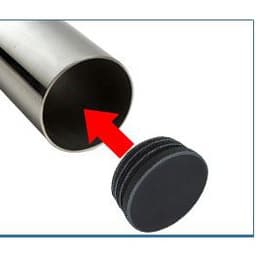 Đầu bịt ống sắt, nút bịt chân bàn ghế nhiều kích thước. 3