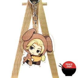 (mua 1 tặng 1) Móc khóa in hình TOKYO REVENGERS ver TAI THỎ Kịch Trường Của Takemichi anime chibi Mica trong acrylic 8