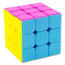 Rubik 3x3 - Khối Lập Phương Xoay 3 Tầng Nhiều Màu, Đồ Chơi Trí Tuệ Rèn Luyện Tư Duy Cho Bé 2
