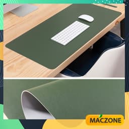 Thảm da trải bàn làm việc (Bản mới 2 màu) - Lót chuột mousepad deskpad bản lớn 1