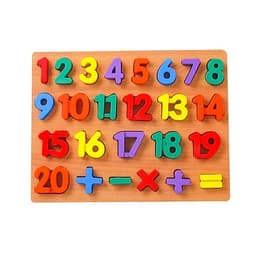 Bảng chữ cái tiếng việt, bảng chữ cái gỗ nổi chữ và số cho bé, kích thước 30x22cm, giúp bé phát triển tư duy 8