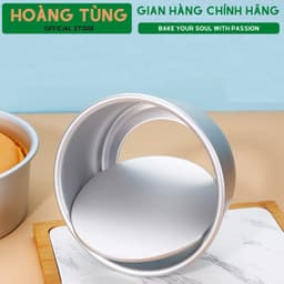 Khuôn tròn nhôm đúc đế rời 10-16-20-25cm 2