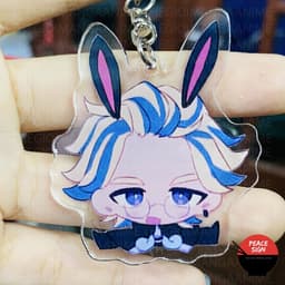 (mua 1 tặng 1) Móc khóa in hình TOKYO REVENGERS  ver TAI THÚ Kịch Trường Của Takemichi anime chibi xinh xắn 8