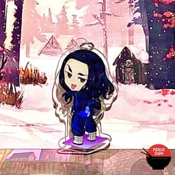 (mua 1 tặng 1) ( mica trong acrylic ) Móc khóa TOKYO REVENGERS ver ĐỨNG Kịch Trường Của Takemichi anime chibi xinh xắn 7