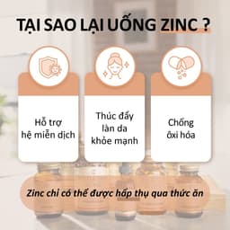 [Hàng cty full va.t]  Viên Uống Solgar Zinc Kẽm Citrate 30Mg -  Bổ Sung Kẽm Chăm Sóc Sức Khỏe Phái Nam [Lọ 100 Viên] 3
