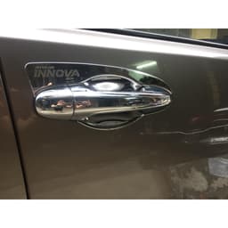 Ốp Tay Nắm, Hõm Cửa Xe Toyota Innova 2017-2021 Mạ Crom cao cấp 4