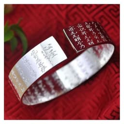 Lắc tay Hoa sen kiềng Liên hoa thiết kế ấn tượng phong cách cổ điển 6
