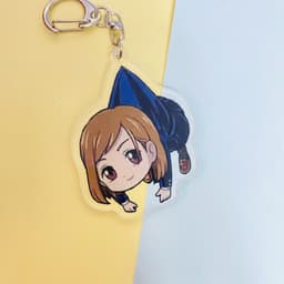 (mua 1 tặng 1) ( Mica trong acrylic ) Móc khóa anime CHÚ THUẬT HỒI CHIẾN JUJUTSU KAISEN ver TREO chibi anime 8