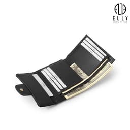 [Tặng hộp 20.10]  Ví nữ cầm tay da thật ELLY – EV84 8