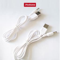 Cáp sạc JYoohome, Cổng cắm USB DC3.5mm dành cho đèn học, máy tạo độ ẩm 4
