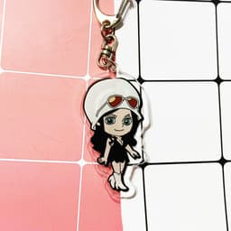 (mua 1 tặng 1) ( Mica ) Móc khóa One Piece Đảo hải tặc ver Dressrosa quà tặng dễ thương anime chibi 8