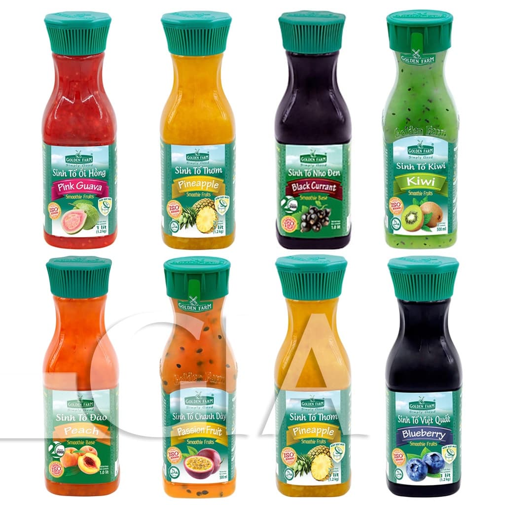Sinh tố Golden Farm Chai 1000ml , dokhogiasi