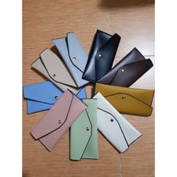 Bao da đựng kính nam nữ thời trang, chất liệu mềm mại cao cấp giúp bảo vệ kính chống xước, vỡ 3