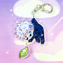 (mua 1 tặng 1) ( Mica ) Móc khóa JUJUTSU KAISEN CHÚ THUẬT HỒI CHIẾN ver TREO THẢ quà tặng dễ thương chibi anime 4