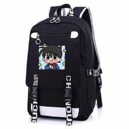 Balo nam nữ in hình  CONAN KAITO KID Thám tử lừng danh chibi anime cặp sách đi học 2