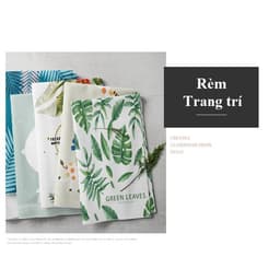 Rèm cửa IN HOA kiểu Nhật Noren loại 2 MẢNH (Đã bao gồm thanh treo rèm) 5