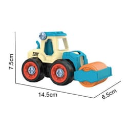 BỘ ĐỒ CHƠI XE CÔNG TRÌNH LẮP RÁP CHI TIẾT BẰNG NHỰA (1354XCT) 5