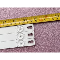 THANH LED TIVI TCL 40D2700 40D2780 40Z1-O TOT_40F3800_3X8_3030C_V1 4C-LB4008 MỚI 100%, BỘ 3 THANH, MỖI THANH 8 BÓNG 6V 1