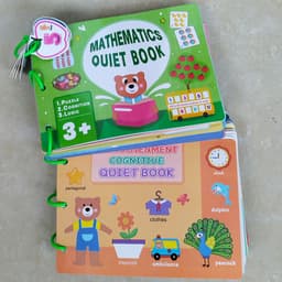 Học liệu busy book bóc dán toán thông minh cho bé phát triển tư duy toán học 2