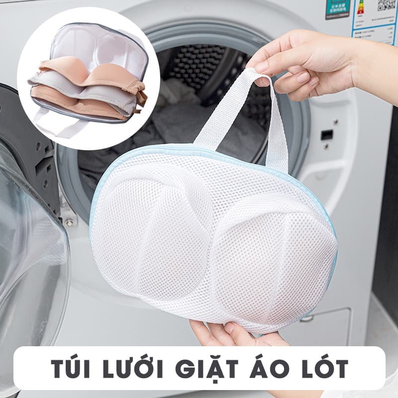 Túi lưới giặt bảo quản ÁO NGỰC chống nhàu nát, biến dạng tiện dụng cho máy giặt