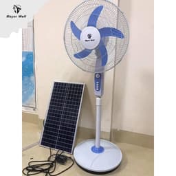 Quạt năng lượng mặt trời, quạt tích điện năng lượng mặt trời Chính Hãng Mayor Wolf 18w 5