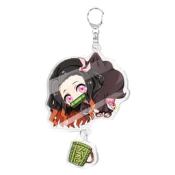 (Mua 1 tặng 1) Móc Khóa Trong Acrylic Nhân Vật Demon Slayer: Kimetsu No Yaiba Thanh Gươm Diệt Quỷ Anime Chibi 4
