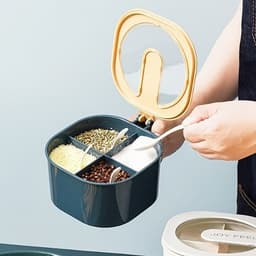 Hộp Đựng Gia Vị 4 Ngăn Riêng Biệt 2