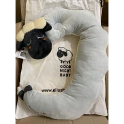 Gối chữ C gối Cừu Good Night Baby 2in1 nội địa Hàn Quốc 9