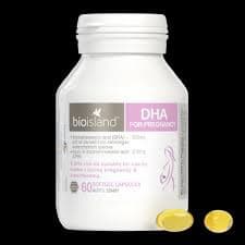 DHA cho mẹ bầu Omega 3 BioIsland DHA For Pregnancy 60 viên giúp phát triển trí não và hệ thần kinh cho thai nhi 2