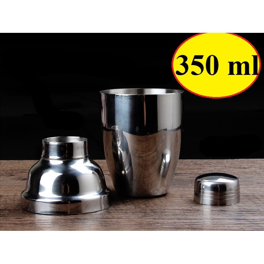 Bình lắc pha chế - Bình cocktail- Bình Shaker inox 350ml