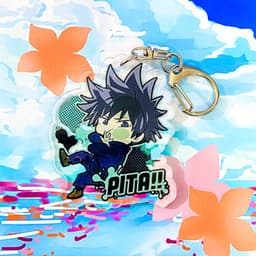 (mua 1 tặng 1) ( Mica trong acrylic ) Móc khóa JUJUTSU KAISEN Chú Thuật Hồi Chiến ver P/ITA! anime chibi xinh xắn 7