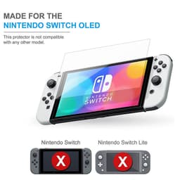 [Ảnh Thật] Kính CL Máy Game Nintendo Switch OLED 7" Trong Suốt Cường Lực 2.5D Phủ Nano 8