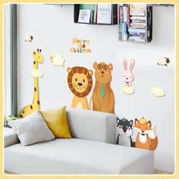 Decal dán tường cho bé trang trí phòng ngủ tủ quần áo SIBU 9