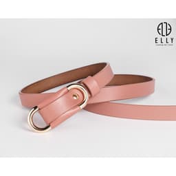 [Tặng hộp 20.10] Thắt lưng nữ ELLY ED57 khóa luồn dây da thật cao cấp dây nịt nữ thời trang chính hãng 5