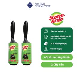 Cây Lăn Bụi Loại Lớn Scotch Brite 30 Lớp, Cây Lăn Bụi Làm Sạch Lông Chó Mèo,Bụi Quần Áo,Ghế Sofa 1