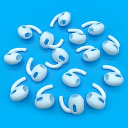 [Có Sừng Móc] 1 Cặp Nút Cao Su Bọc Tai Nghe AP AirPods 3 Chống Rơi Hoàn Hảo Khi Tập GYM Thể Thao 3