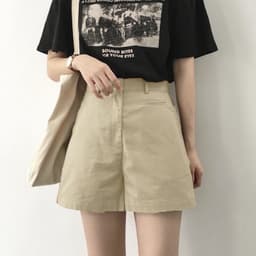 Quần Short Kaki Lưng Cao túi cơi cho Nữ m508 9