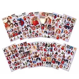 ( 12 tấm ) Ảnh dán sticker in hình THIÊN QUAN TỨ PHÚC Mặc Hương Đồng Khứu anime chibi trang trí xinh xắn 2