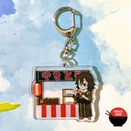 (mua 1 tặng 1) ( Mica trong acrylic ) Móc khóa KIMETSU NO YAIBA ver HỘI CHỢ anime chibi game xinh xắn 7