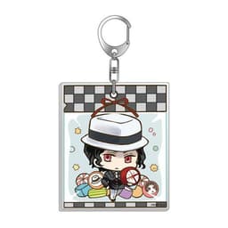 (mua 1 tặng 1) Móc khóa Kimetsu no Yaiba Thanh gươm diệt quỷ ver gắp thú in hình anime chibi 4