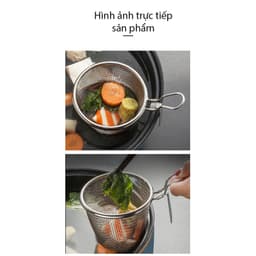 Giỏ Vớt Gia Vị Nhúng Lẩu Mì Inox 304 Tiện Lợi Sanshop 5